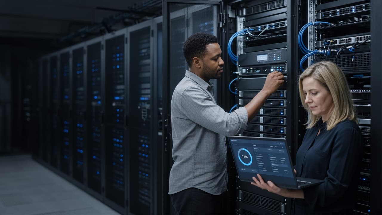 Backup and disaster recovery data protection visual