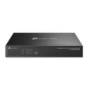 VIGI 8-channel PoE+ network video recorder.