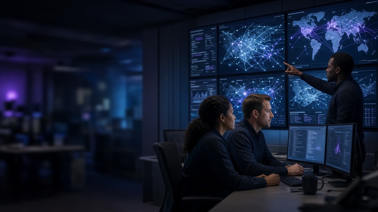 Cybersecurity and POPIA compliance protection visual