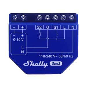 Shelly DIMMER 0/1-10V PM GEN3