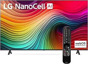 LG 86 Inch NanoCell AI 4K webOS25 Smart TV