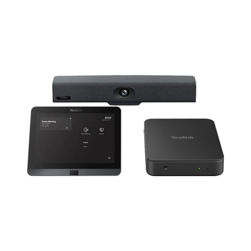 Yealink MVC340 Teams Room Kit For Huddle Rooms Incl. UVC34 All-In-One USB Video Bar, MCore Pro, MTouch E2