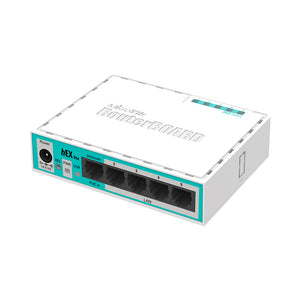 MikroTik hEX Lite - Desktop Router with 5x 10/100 Ports - ViBE COMPATIBLE (ViBE Base License not included)