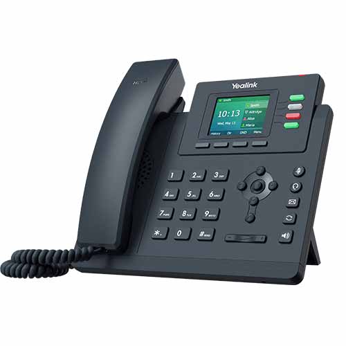 Yealink T33G, Gigabit, Colour Screen Desktop IP Phone,  Excludes PSU