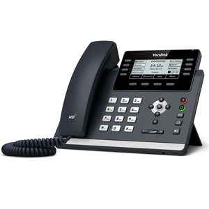 Yealink T43U Advanced Gb IP Phone With Dual USB Ports, Excludes PSU