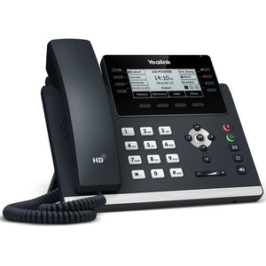 Yealink T43U Advanced Gb IP Phone With Dual USB Ports, Excludes PSU