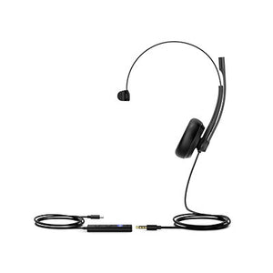 Yealink UH34 Mono Headset Special Edition With USB-C Connection, Teams edition