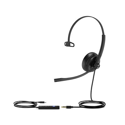 Yealink UH34 Mono Headset Special Edition With USB-C Connection, Teams edition