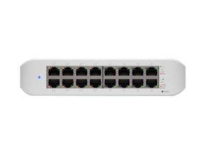 Ubiquiti UniFi Switch Lite 16 Port Gigabit 8PoE 45W | USW-Lite-16-POE