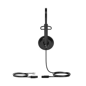 Yealink YHS34 Lite Mono Headset With RJ-9 And Foam Ear Cushions