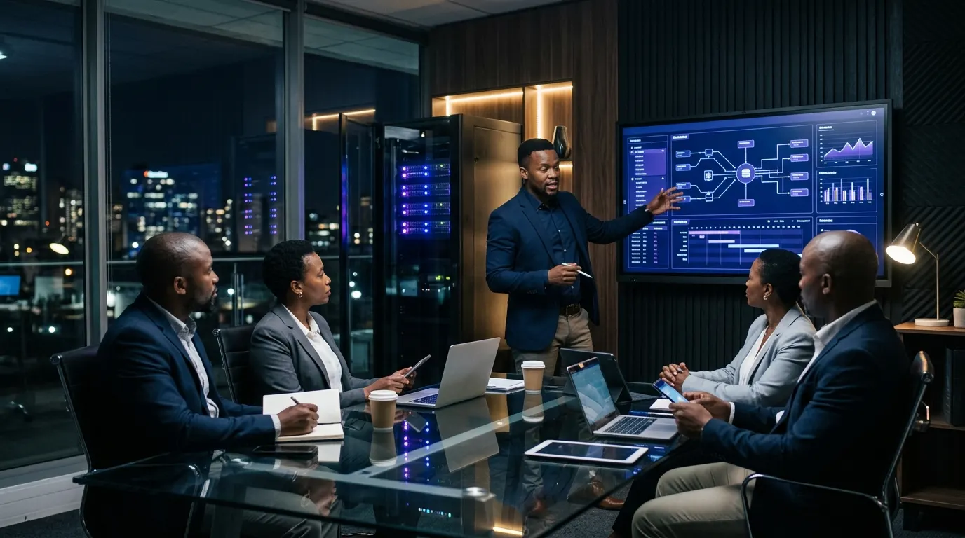 Cio Advisory: Eliminating Shared Logins and Orphan MFA Tokens — generated editorial image