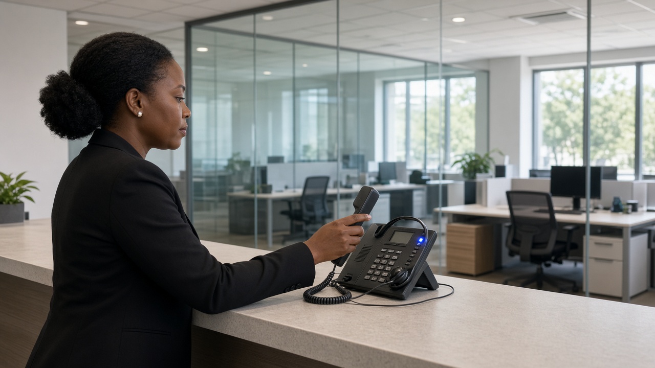 Unified Cloud PBX: Connecting Centurion Hq and Sandton Sites — generated editorial image