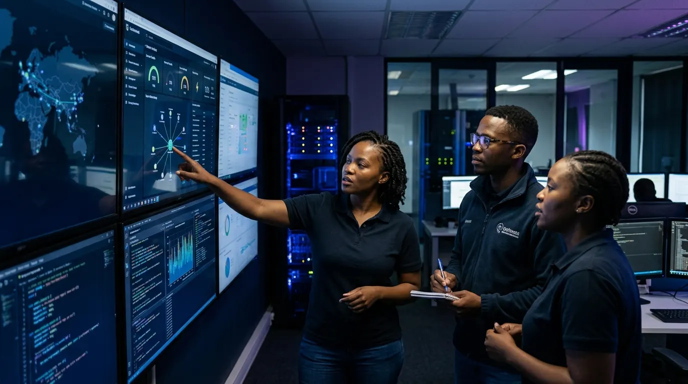 Grey Imports vs Local ZAR Warranties in Managed IT Services — generated editorial image