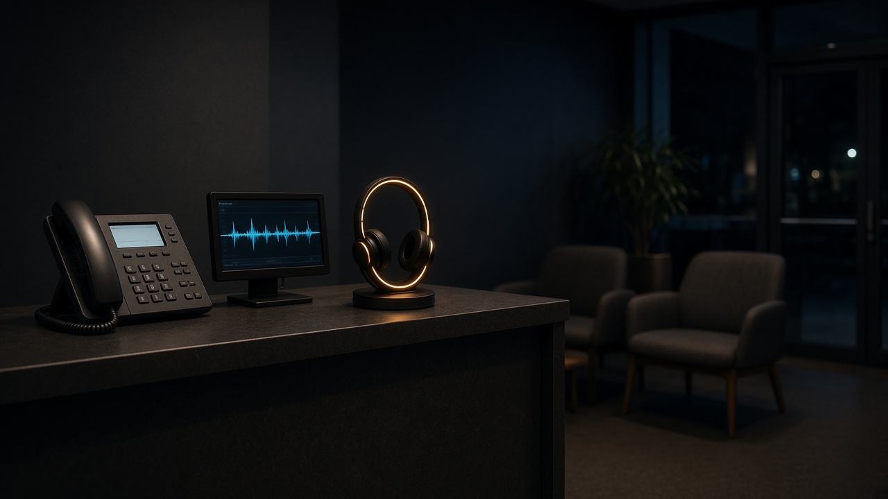 The Strategic Guide to AI Receptionists: Elevating Business Communicat — the strategic guide to ai editorial photograph